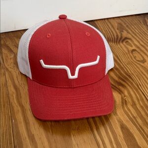 Kimes Ranch Red and White Hat